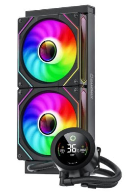 Система рідинного охолодження GameMax IceBurg 240 Digital, Black