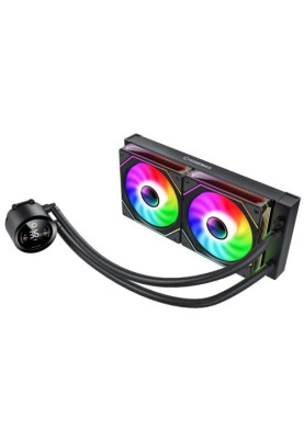 Система рідинного охолодження GameMax IceBurg 240 Digital, Black