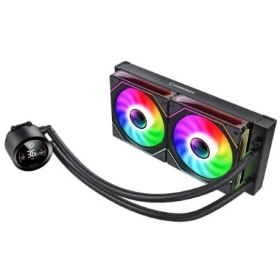 Система рідинного охолодження GameMax IceBurg 240 Digital, Black