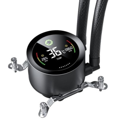 Система рідинного охолодження GameMax IceBurg 240 Digital, Black