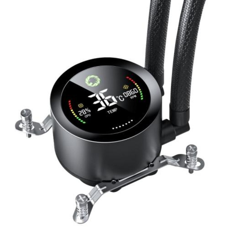 Система рідинного охолодження GameMax IceBurg 240 Digital, Black
