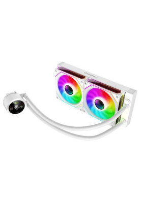 Система рідинного охолодження GameMax IceBurg 240 Digital, White
