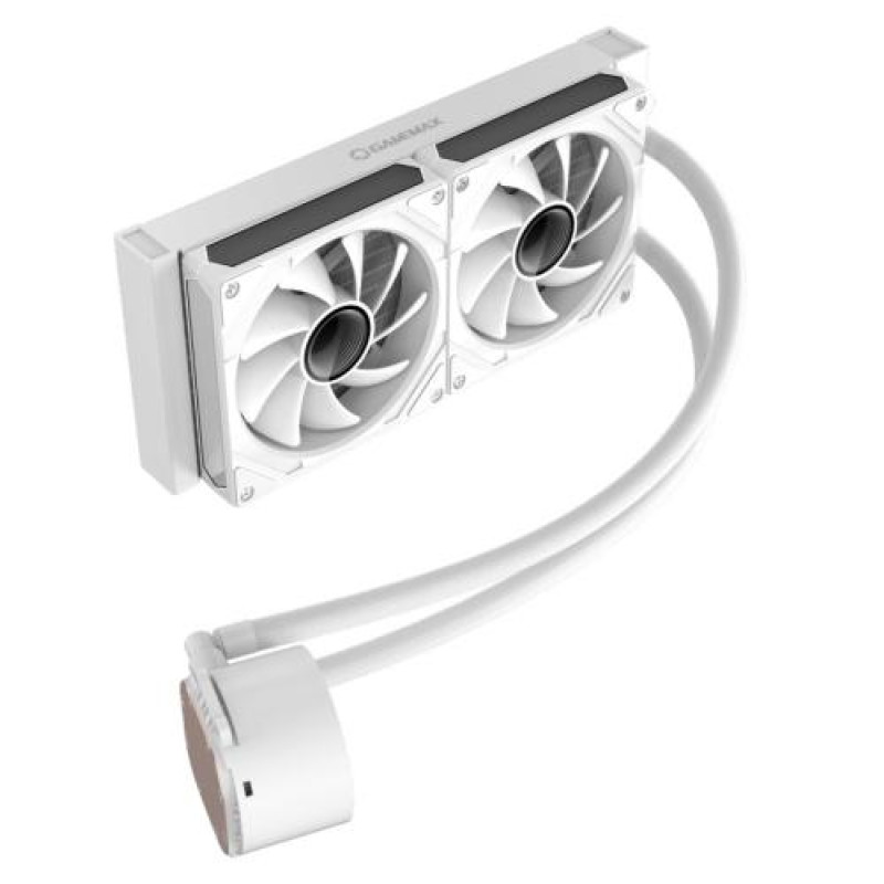 Система рідинного охолодження GameMax IceBurg 240 Digital, White