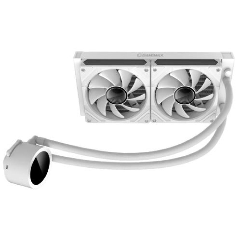 Система рідинного охолодження GameMax IceBurg 240 Digital, White