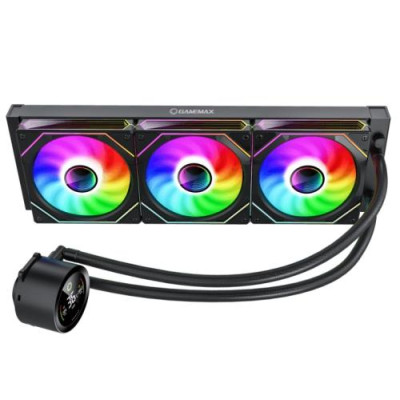 Система рідинного охолодження GameMax IceBurg 360 Digital, Black