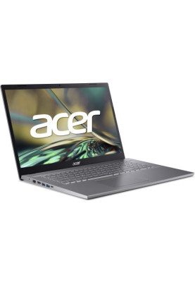 Ноутбук Acer Aspire 5 A517-53, 17.3" (1920x1080, IPS), Core i7-12650H (10x2.3-4.7 GHz), 16Gb DDR4, 512Gb NVMe, UHD Graphics, WiFi 6E, Bluetooth 5.1, Web, 1xType-C / 3xUSB 3.0, HDMI, 48 Wh, Без ОС (NX.KQBEU.004)