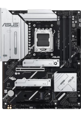 Материнська плата AM5 Asus PRIME X870-P, X870, 4xDDR5, Int.Video (CPU), 2xSATA3, 4xM.2, 1xPCI-E 5.0 x16, 2xPCI-E 4.0 x16, Realtek 7.1, Realtek 2.5Gb, HDMI/Type-C, ATX