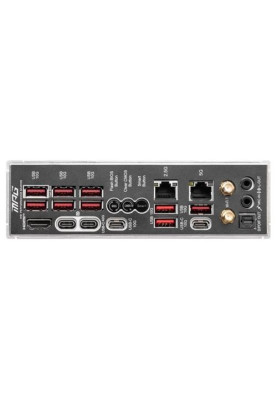 Материнська плата AM5 MSI MPG X870E CARBON WIFI, X870E, 4xDDR5, Int.Video (CPU), 4xSATA3, 4xM.2, 2xPCI-E 5.0 x16, 1xPCI-E 4.0 x16, ALC4080, WiFi 7, Bluetooth 5.4, Realtek 8126 5G + Realtek 8125 2.5G, HDMI/2xType-C, ATX