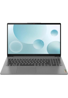 Ноутбук Lenovo ideapad 3 15IAU7, Arctic Grey, 15.6" (1920х1080, IPS), Core i5-1235U (10x1.3-4.4 GHz), 16Gb DDR4, 512Gb NVMe, Iris Xe Graphics, WiFi 6, Bluetooth 5.2, Web, 1xType-C / 1xUSB 3.0 / 1xUSB 2.0, HDMI, 45 Wh, Без ОС (82RK018WRA)