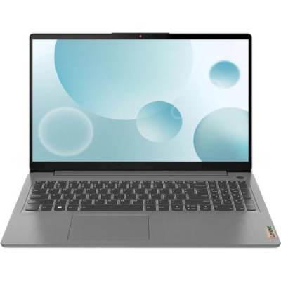 Ноутбук Lenovo ideapad 3 15IAU7, Arctic Grey, 15.6" (1920х1080, IPS), Core i5-1235U (10x1.3-4.4 GHz), 16Gb DDR4, 512Gb NVMe, Iris Xe Graphics, WiFi 6, Bluetooth 5.2, Web, 1xType-C / 1xUSB 3.0 / 1xUSB 2.0, HDMI, 45 Wh, Без ОС (82RK018WRA)