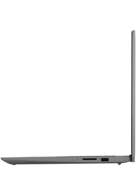 Ноутбук Lenovo ideapad 3 15IAU7, Arctic Grey, 15.6" (1920х1080, IPS), Core i5-1235U (10x1.3-4.4 GHz), 16Gb DDR4, 512Gb NVMe, Iris Xe Graphics, WiFi 6, Bluetooth 5.2, Web, 1xType-C / 1xUSB 3.0 / 1xUSB 2.0, HDMI, 45 Wh, Без ОС (82RK018WRA)