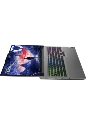 Ноутбук Lenovo Legion 5 16IRX9, Luna Grey, 16" (2560x1600, IPS), Core i7-14650HX (16x2.2-5.1 GHz), 16Gb DDR5, 1Tb NVMe, GeForce RTX 4060 (8Gb), WiFi 6E, Bluetooth 5.2, Web, 2xType-C / 3xUSB 3.0, HDMI, 80 Wh, Windows 11 Home (83DG00KKRA)