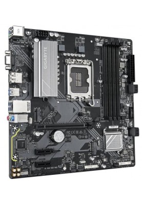 Материнська плата LGA1700, Gigabyte B760M D3HP, B760, 4xDDR5, Int.Video(CPU), 4xSATA3, 2xM.2, 1xPCI-E 4.0 x16, 2xPCI-E 3.0 x1, Realtek 7.1, Realtek GbE, 6xUSB3.2/6xUSB2.0, VGA/HDMI/DP, MicroATX