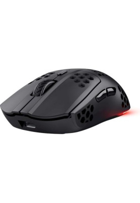 Миша бездротова Trust GXT 929 Helox, Black, USB (2.4GHz), оптична, 800-4800 dpi, RGB підсвічування, 6 кнопок, акумулятор (25307)