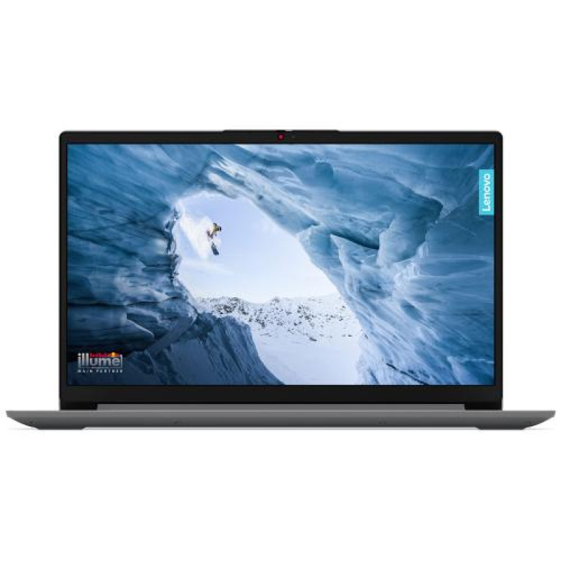 Ноутбук Lenovo ideapad 1 15IJL7, Cloud Grey, 15.6" (1920x1080, IPS), Celeron N4500 (2x1.10-2.8 GHz), 8Gb DDR4, 512Gb NVMe, UHD Graphics, WiFi 6, Bluetooth 5.2, Web, 1xType-C / 1xUSB 3.0 / 1xUSB 2.0, HDMI, 42 Wh, Без ОС (82LX00AKRA)