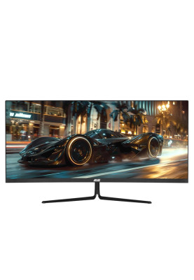 Монітор вигнутий 30" 2E G3024B GAMING, Black, VA, 2560x1080 (21:9), 1 мс, 200 Гц, 250 кд/м², 3000:1, R1500, 2xHDMI/2xDP, VESA 75x75 мм, FreeSync (2E-G3024B-01.UA)
