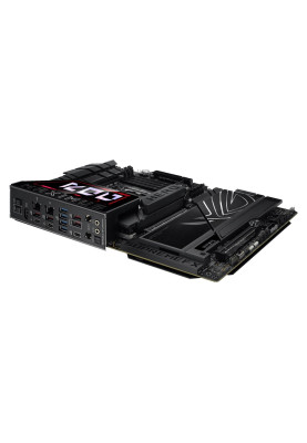 Материнська плата LGA1851, Asus ROG MAXIMUS Z890 HERO, Z890, 4xDDR5, 1xPCI-E 5.0 x16, 1xPCI-E 4.0 x16, 1xPCI-E 4.0 x1, 4xSATA3, 6xM.2, SlimSAS, ALC4082 + ESS ES9219, Intel 2.5Gb + Realtek 2.5Gb, WiFi 7, Bluetooth 5.4, HDMI/2xType-C, ATX