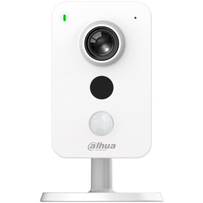 IP камера Dahua DH-C4K-P, White, 4 Мп, 1/3" CMOS, 2560x1440, f=2.8 мм, ІЧ підсвічування до 30 м, RJ45, через web-браузер, SD 256Gb, смартфон iOS/ Android/Windows