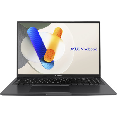 Ноутбук 16" Asus VivoBook 16 X1605VAP-MB023 Black 16" (1920x1200, IPS, 60Hz) , Intel Core 5-120U (10x1.4x5.0GHz), 16GB DDR4, SSD 512GB, Intel UHD, WiFi 6E, Bluetooth 5.3, Web, 1xType-C/2xUSB 3.2/1xUSB2.0, HDMI, 42 Wh, DOS (90NB13W3-M000U0)
