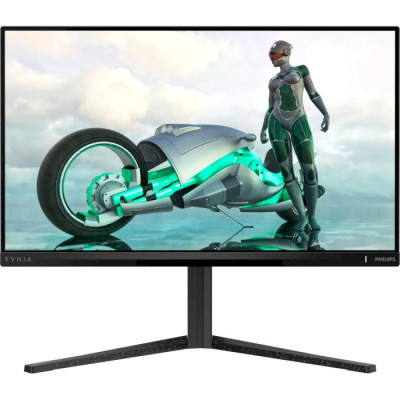 Монітор 23.8" Philips Evnia 24M2N3200A/00, Black/Grey, IPS, 1920x1080 (16:9), 0.5 мс, 180 Гц, 300 кд/м², 1000:1, 178°/178°, 2xHDMI/DP, 2 x 2 Вт, VESA 100x100 мм, AMD FreeSync Premium, G-Sync Compatible, Adaptive Sync