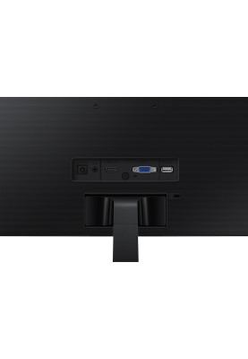 Монітор 27" Samsung S27D360, Black, WLED, VA, 1920x1080, 4 мс, 100 Гц, 250 кд/м², 3000:1, 178°/178°, HDMI/VGA, Vesa 75x75 (LS27D360GAIXCI)