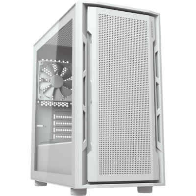 Корпус Cougar UNIFACE MINI White, без БЖ, Mini Tower, mATX / mini-ITX, USB3.0 x 2, USB2.0x1, Audio x1, CPU - 160 мм, VGA - 340, 120-мм Fan, 210 x 422 x 390 мм, скляна бічна панель (UNIFACE MINI White)