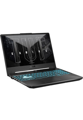Ноутбук 15" Asus TUF Gaming A15 FA506NFR-HN081 Black 15.6" (1920x1080, IPS, 144Hz), AMD Ryzen 7 7435HS(8x3.1-4.5GHz), 16GB DDR5, SSD 512GB, nVidia RTX 2050 4GB, Web, LAN, Wi-Fi 6, BT 5.2, 1xType-C/3xUSB3.2, HDMI, 48Wh, DOS (90NR0JU7-M00530)