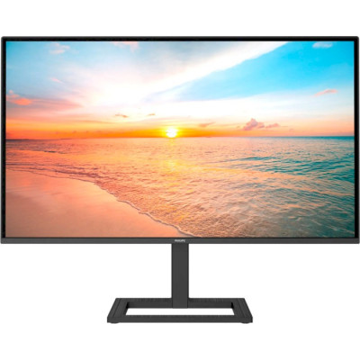 Монітор 27" Philips 27E1N1600AE/00 Black, Adaptive Sync, WLED, IPS, 2560x1440, 4 мс, 100 Гц, 350 кд/м², 1500:1, 178°/178°, HDMI/DP, USB 3.2, Vesa 100x100, 2x2 Вт