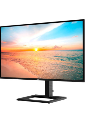 Монітор 27" Philips 27E1N1600AE/00 Black, Adaptive Sync, WLED, IPS, 2560x1440, 4 мс, 100 Гц, 350 кд/м², 1500:1, 178°/178°, HDMI/DP, USB 3.2, Vesa 100x100, 2x2 Вт
