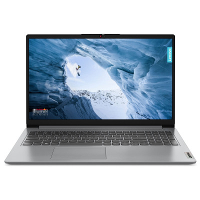 Ноутбук Lenovo ideapad 3 15IAU7 (82QD00J3RA), Arctic Grey, 15.6" (1920х1080, IPS, 60Hz), Core i5-1235U (10x1.3-4.4 GHz), 8Gb DDR4, 512Gb NVMe, Iris UHD Graphics, WiFi 6, Bluetooth 5.2, Web, 1xType-C/1xUSB 3.0/1xUSB 2.0, HDMI, 42 Wh, Без ОС