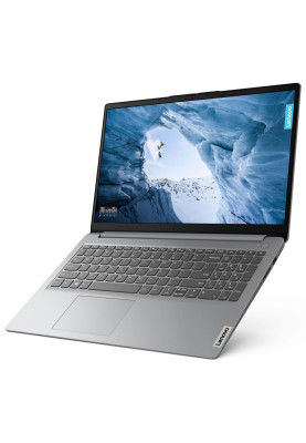 Ноутбук Lenovo ideapad 3 15IAU7 (82QD00J3RA), Arctic Grey, 15.6" (1920х1080, IPS, 60Hz), Core i5-1235U (10x1.3-4.4 GHz), 8Gb DDR4, 512Gb NVMe, Iris UHD Graphics, WiFi 6, Bluetooth 5.2, Web, 1xType-C/1xUSB 3.0/1xUSB 2.0, HDMI, 42 Wh, Без ОС