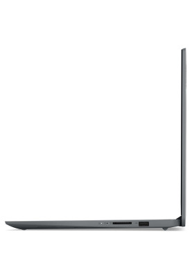 Ноутбук Lenovo ideapad 3 15IAU7 (82QD00J3RA), Arctic Grey, 15.6" (1920х1080, IPS, 60Hz), Core i5-1235U (10x1.3-4.4 GHz), 8Gb DDR4, 512Gb NVMe, Iris UHD Graphics, WiFi 6, Bluetooth 5.2, Web, 1xType-C/1xUSB 3.0/1xUSB 2.0, HDMI, 42 Wh, Без ОС