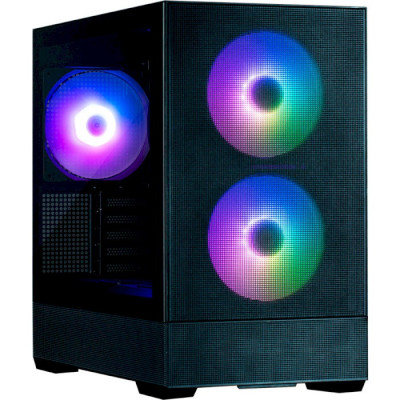 Корпус Zalman P30 AIR, Black, Mini Tower, без БЖ, для Micro ATX / Mini ITX, 1xType-C / 1xUSB 3.0, макс. CPU - 181 мм / VGA - 392 мм, 3x140 мм ARGB, бічна панель із загартованого скла
