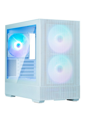 Корпус Zalman P30 AIR, White, Mini Tower, без БЖ, для Micro ATX / Mini ITX, 1xType-C / 1xUSB 3.0, макс. CPU - 181 мм / VGA - 392 мм, 3x140 мм ARGB, бічна панель із загартованого скла