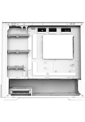 Корпус Zalman P30 AIR, White, Mini Tower, без БЖ, для Micro ATX / Mini ITX, 1xType-C / 1xUSB 3.0, макс. CPU - 181 мм / VGA - 392 мм, 3x140 мм ARGB, бічна панель із загартованого скла