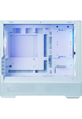 Корпус Zalman P30 AIR, White, Mini Tower, без БЖ, для Micro ATX / Mini ITX, 1xType-C / 1xUSB 3.0, макс. CPU - 181 мм / VGA - 392 мм, 3x140 мм ARGB, бічна панель із загартованого скла