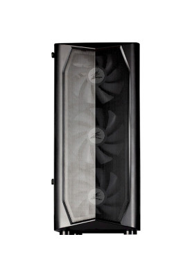 Корпус Zalman N4 (Rev.1), Black, Mid Tower, без БЖ, для ATX / Micro ATX / Mini ITX, 1xUSB 3.0 / 2xUSB 2.0, макс. CPU - 163 мм / VGA - 315 мм, 3x140 мм RGB / 3x120 мм RGB, бічна панель із загартованого скла