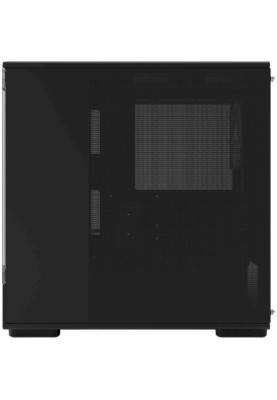 Корпус Zalman P10, Black, Mini Tower, без БЖ, для Micro ATX / Mini ITX, 1xType-C / 1xUSB 3.0, макс. CPU - 173 мм / VGA - 384 мм, 1x120 мм ARGB, бічна та передня панель із загартованого скла