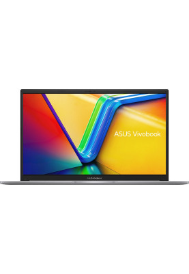 Ноутбук 15" Asus VivoBook 15 X1504ZA-BQ606 Silver 15.6" (1920x1080, IPS, 60Hz) , Intel Core i3-1215U (6x1.2-4.4GHz), 8GB DDR4, SSD 512GB, Intel UHD Graphics, WiFi 6E, Bluetooth 5.3, Web, 1xType-C/2xUSB 3.2/1xUSB2.0, HDMI, 42 Wh, DOS