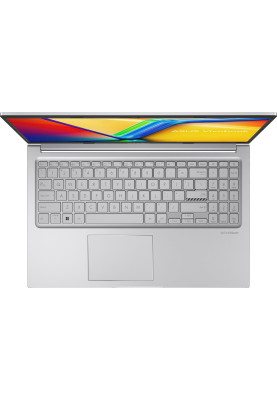 Ноутбук 15" Asus VivoBook 15 X1504ZA-BQ606 Silver 15.6" (1920x1080, IPS, 60Hz) , Intel Core i3-1215U (6x1.2-4.4GHz), 8GB DDR4, SSD 512GB, Intel UHD Graphics, WiFi 6E, Bluetooth 5.3, Web, 1xType-C/2xUSB 3.2/1xUSB2.0, HDMI, 42 Wh, DOS