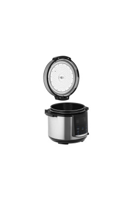 Мультиварка-скороварка Ardesto MPC-P225, Silver, 900W, 5л, 22 програми, керування сенсорне, дисплей, регулювання температури, таймер, регулювання температури, книга рецептів