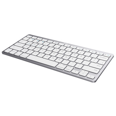 Клавіатура бездротова Trust, Silver, Bluetooth, 2xAAA (25486)