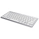 Клавіатура бездротова Trust, Silver, Bluetooth, 2xAAA (25486)