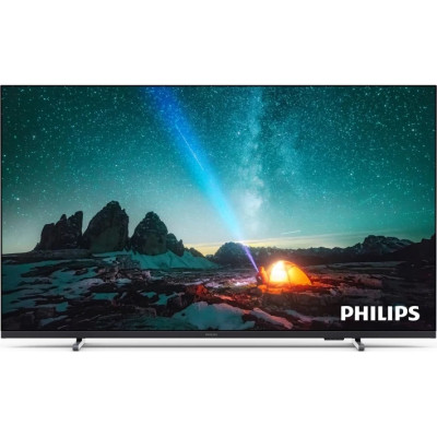 Телевізор 43" Philips 43PUS7609/12, Dark Grey, 3840 x 2160, 60 Гц, Smart TV (Titan OS), DVB-T2/S2/C, 3xHDMI, 2xUSB, Wi-Fi, LAN-порт, 2 x 10 Вт, VESA 100x200
