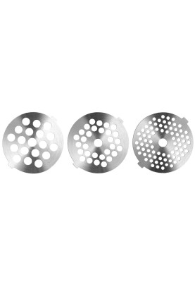 М'ясорубка Liberton LMG-18S01, White/Black, 1800W, продуктивність 1.2кг/хв, диски для подрібнення 3/5/7мм, насадка для ковбасок/«кеббе», металевий шнек, реверс, захист від перегріву