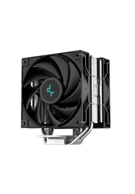 Кулер для процесора Deepcool AG400 PLUS, алюміній/мідь, 2x120 мм, для Intel 1851/1700/1200/115x, AMD AM5/AM4, до 220 Вт, висота 150 мм (R-AG400-BKNNMD-G)