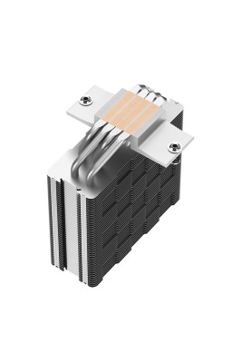 Кулер для процесора Deepcool AG400 PLUS, алюміній/мідь, 2x120 мм, для Intel 1851/1700/1200/115x, AMD AM5/AM4, до 220 Вт, висота 150 мм (R-AG400-BKNNMD-G)