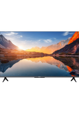 Телевізор 55" Xiaomi TV A 55 2025, Black, LED, 3840x2160, 60Hz, Google TV, DVB-T2/S2/C, 3xHDMI, 1xUSB, 2 x 10 Вт, LAN-порт, Wi-Fi, Bluetooth, VESA 200x200