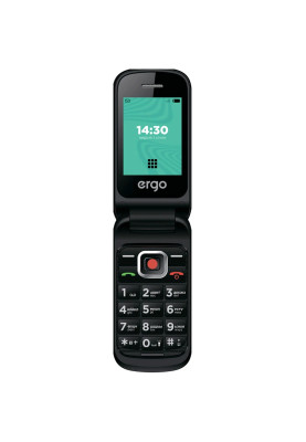 Мобільний телефон Ergo F241 Talk Dual Sim Black (F241 Dual Sim (black))