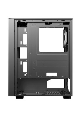 Корпус GameMax Prism, Black, без БЖ, Mid Tower, для ATX / MicroATX / Mini-ITX, 2xUSB 2.0 / 1xUSB 3.0, макс. CPU - 165 мм / VGA - 320 мм, 3x120 мм (PRISM)